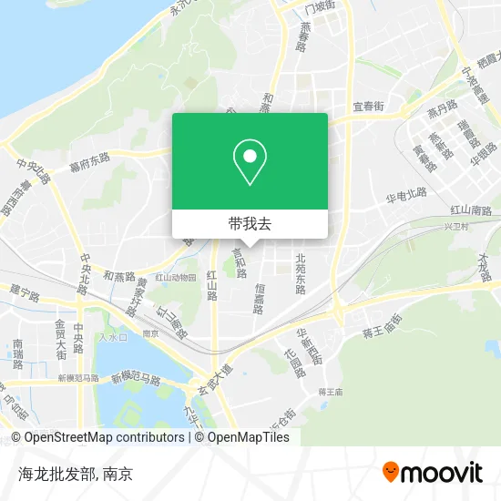 海龙批发部地图