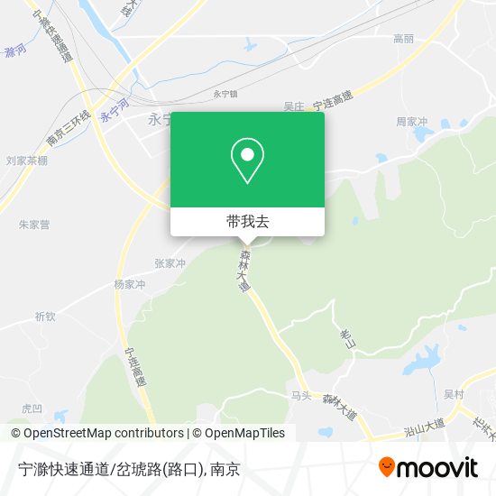 宁滁快速通道/岔琥路(路口)地图