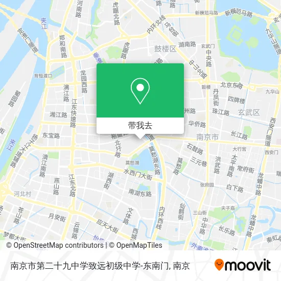 南京市第二十九中学致远初级中学-东南门地图