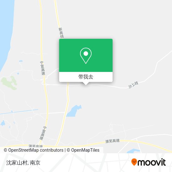 沈家山村地图