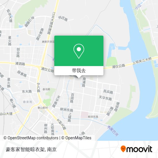 豪客家智能晾衣架地图
