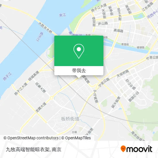 九牧高端智能晾衣架地图