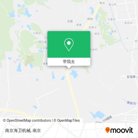 南京海卫机械地图