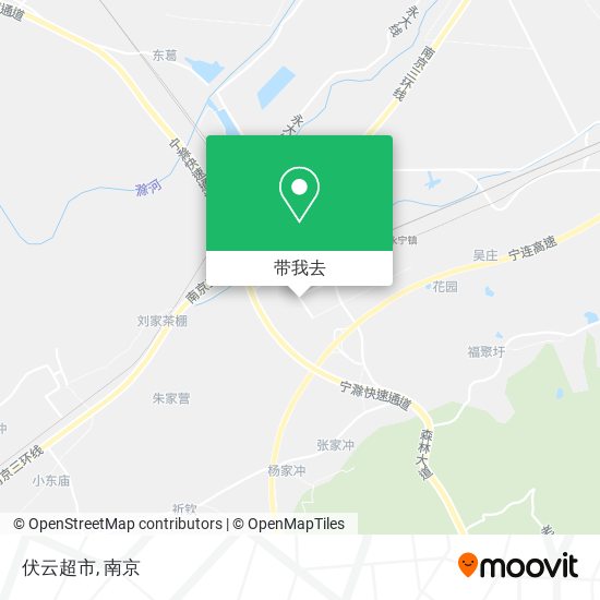 伏云超市地图