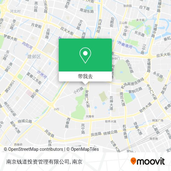 南京钱道投资管理有限公司地图