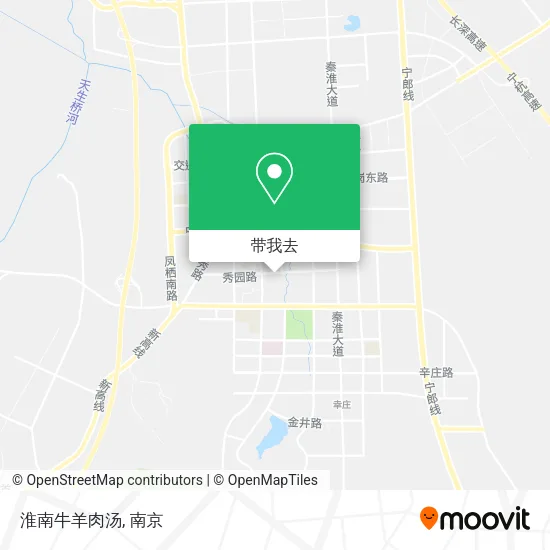 淮南牛羊肉汤地图