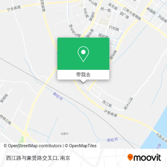 西江路与象贤路交叉口地图