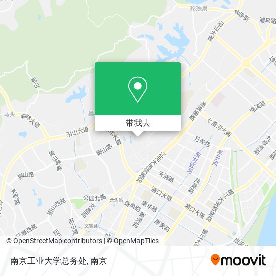 南京工业大学总务处地图