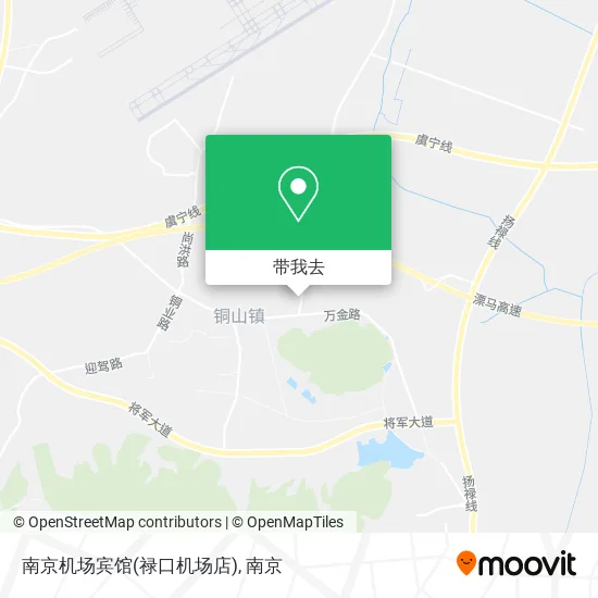 南京机场宾馆(禄口机场店)地图