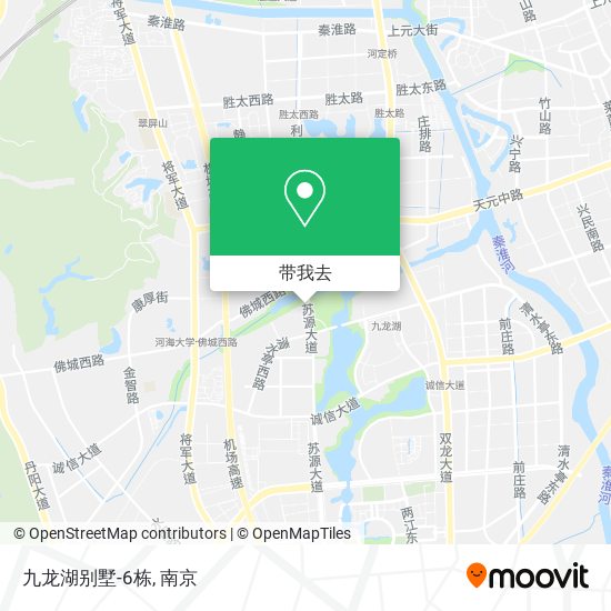 九龙湖别墅-6栋地图
