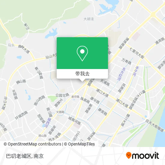 巴叨老城区地图