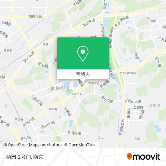 栖园-2号门地图