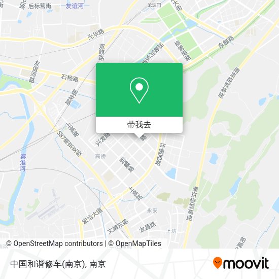 中国和谐修车(南京)地图