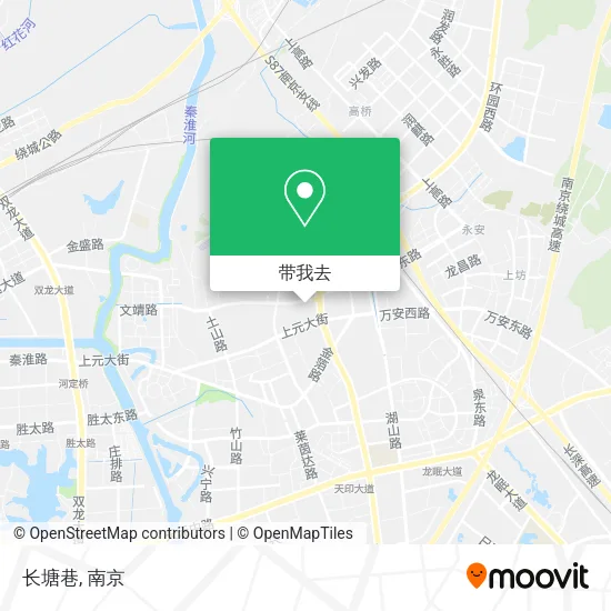 长塘巷地图