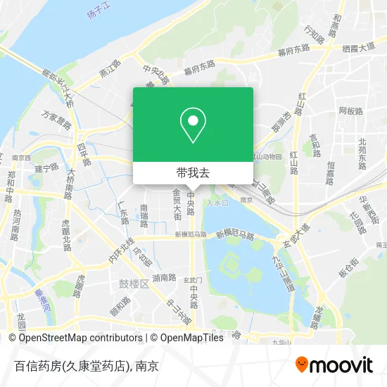 百信药房(久康堂药店)地图