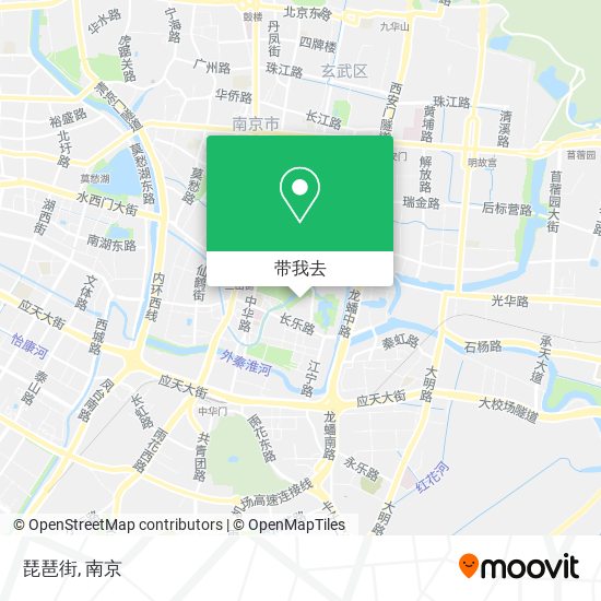 琵琶街地图