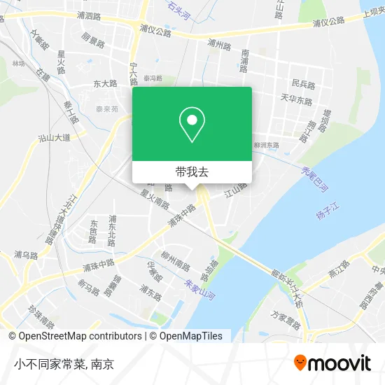 小不同家常菜地图