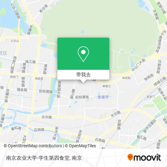 南京农业大学-学生第四食堂地图