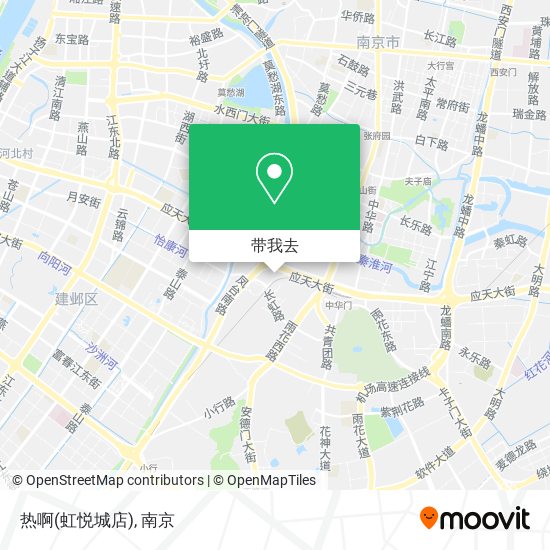 热啊(虹悦城店)地图