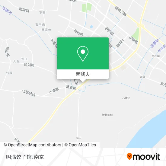 啊满饺子馆地图