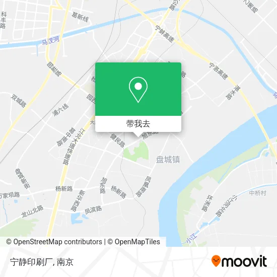 宁静印刷厂地图