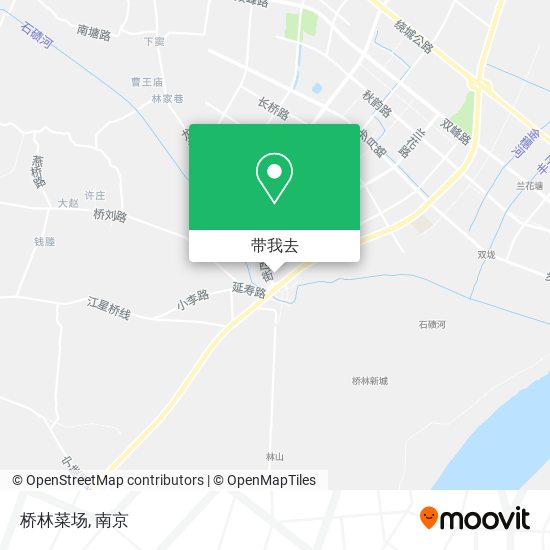 桥林菜场地图