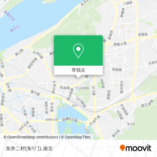 东井二村(东1门)地图