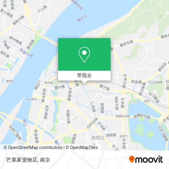 芒果家宠物店地图