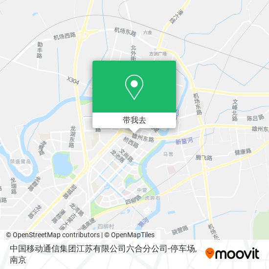 中国移动通信集团江苏有限公司六合分公司-停车场地图