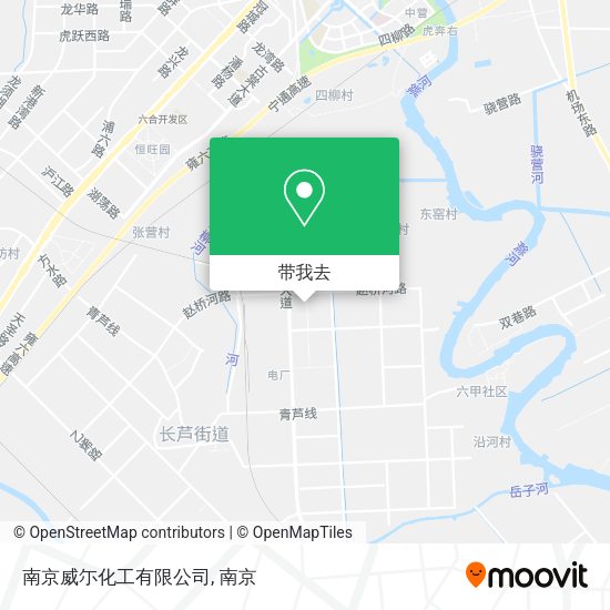 南京威尓化工有限公司地图