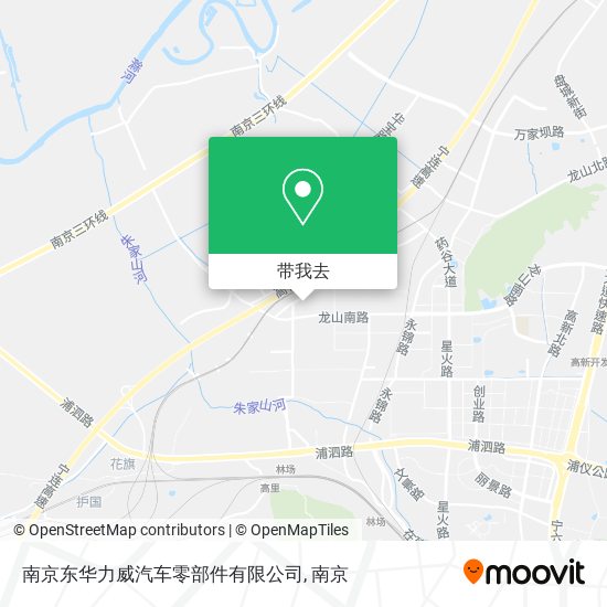 南京东华力威汽车零部件有限公司地图