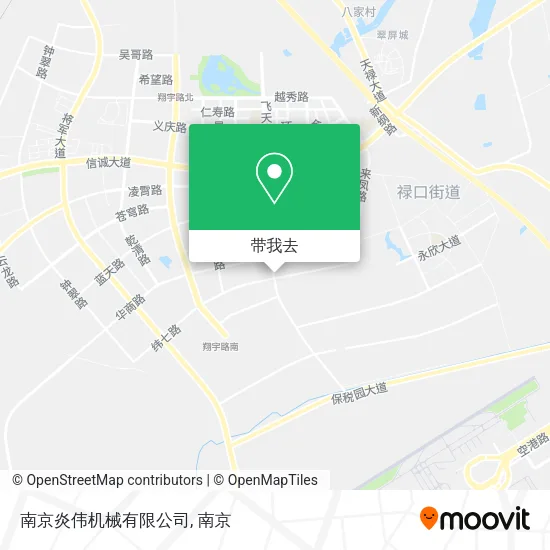 南京炎伟机械有限公司地图