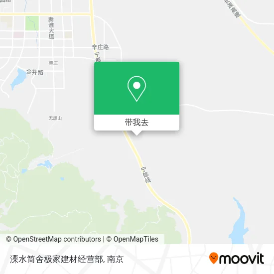 溧水简舍极家建材经营部地图