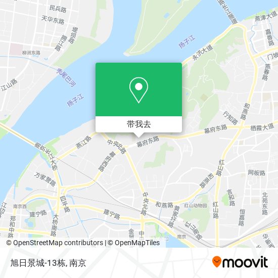旭日景城-13栋地图