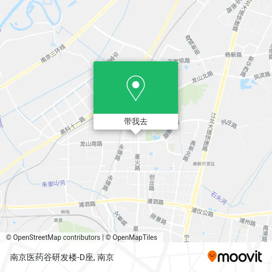 南京医药谷研发楼-D座地图