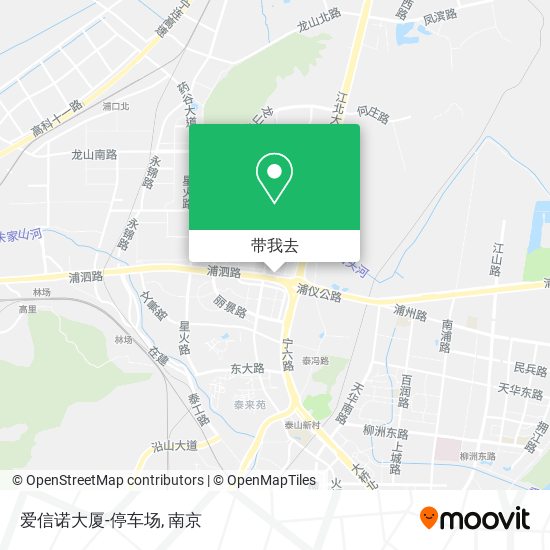 爱信诺大厦-停车场地图