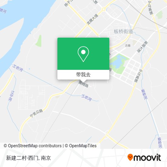 新建二村-西门地图