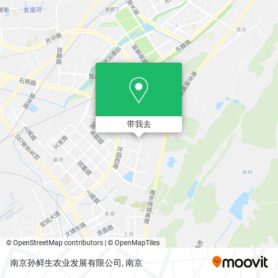 南京孙鲜生农业发展有限公司地图