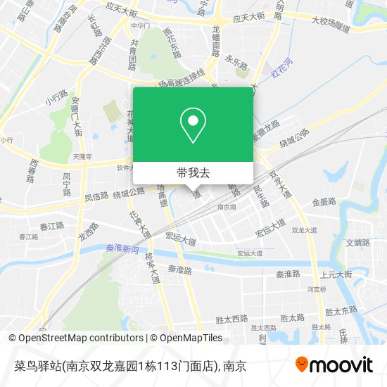 菜鸟驿站(南京双龙嘉园1栋113门面店)地图