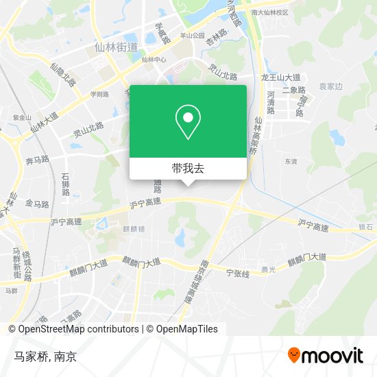马家桥地图