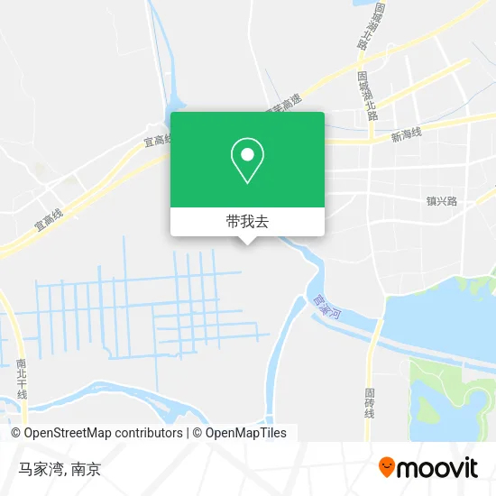 马家湾地图