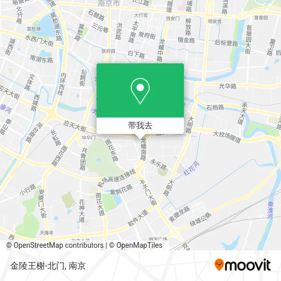 金陵王榭-北门地图