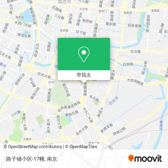 路子铺小区-17幢地图