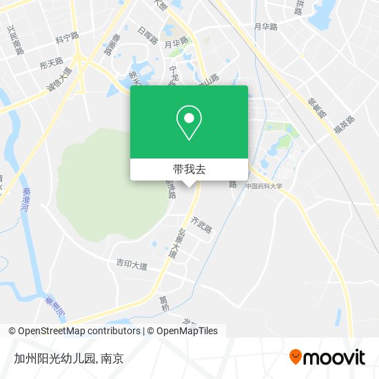 加州阳光幼儿园地图