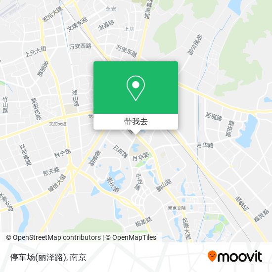 停车场(丽泽路)地图