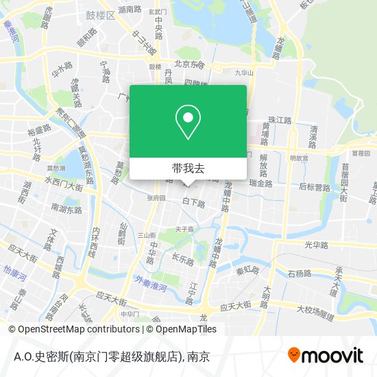 A.O.史密斯(南京门零超级旗舰店)地图