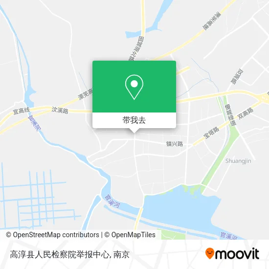 高淳县人民检察院举报中心地图