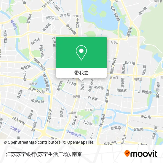 江苏苏宁银行(苏宁生活广场)地图