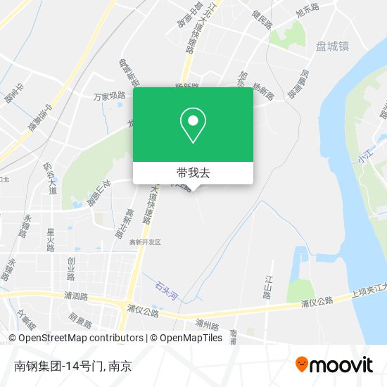南钢集团-14号门地图