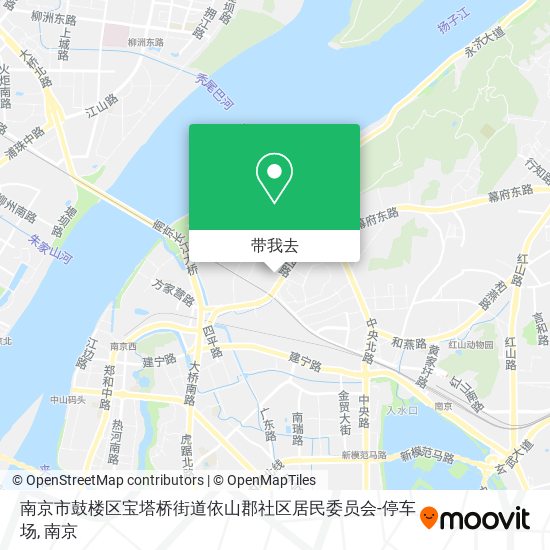 南京市鼓楼区宝塔桥街道依山郡社区居民委员会-停车场地图